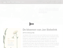 Tablet Screenshot of jansiebelink.nl